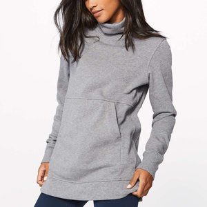 🛍️🚨LULULEMON | Press Pause Pullover Gray Turtleneck Sweatshirt🚨🛍️